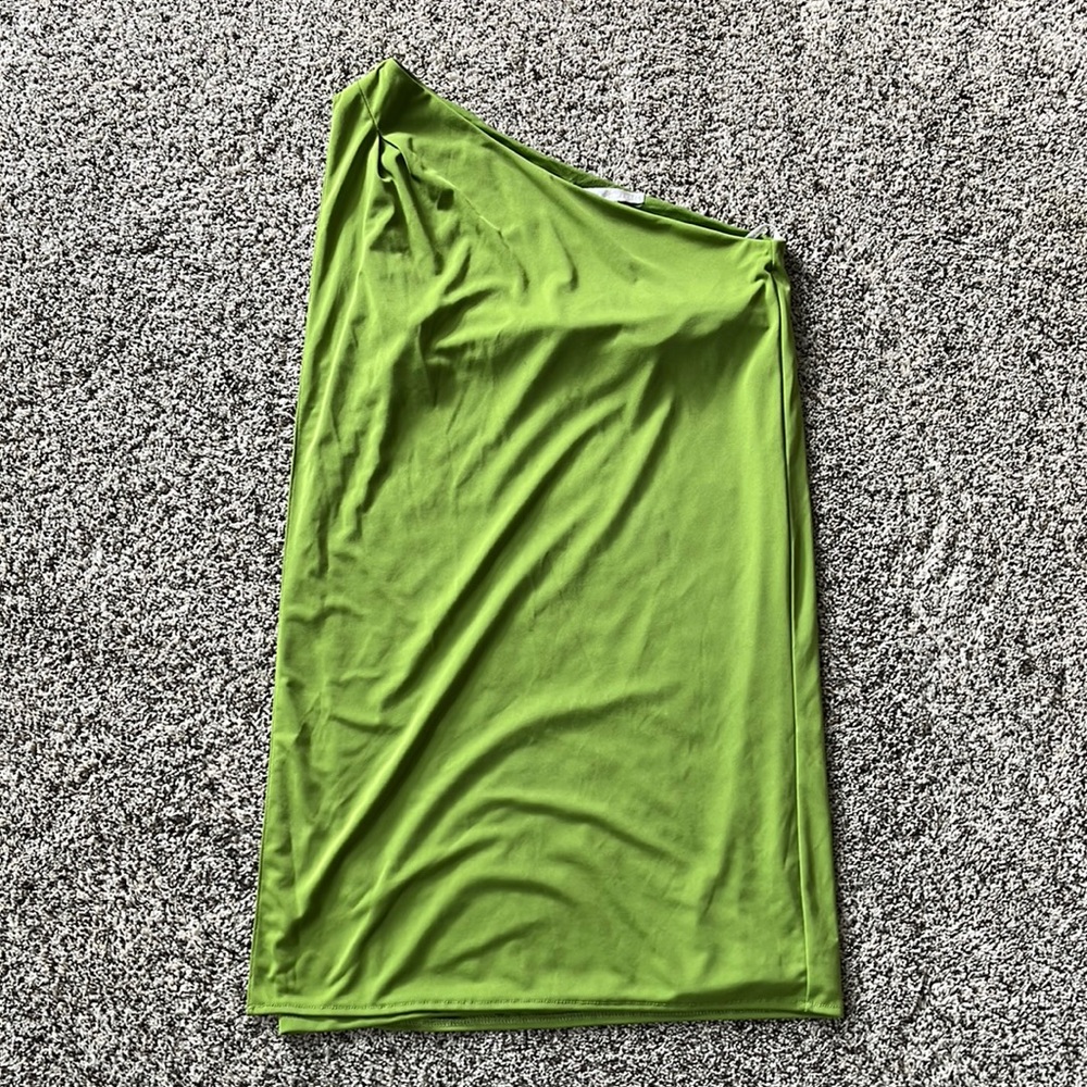 Women’s 1 shoulder dress.  Boston proper size medium